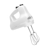 thumbnail of Batteur à main Kitchenaid blanc 5 vitesses 5KHM5110BWH