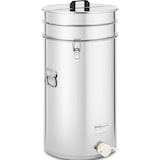 thumbnail of Wiesenfield Maturatore per miele - 70 L - Con setaccio, coperchio e rubinetto di imbottigliamento - Acciaio inox