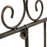 thumbnail of CLP Gartenzaun Mangold Metall HBT: 116x124x1 cm bronze