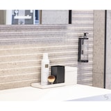 thumbnail of JVD Jabonera de 300 ml para baño o ducha modelo ISSIS en color negro.