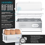 thumbnail of Arendo Frühstücks-Set in weiß - Wasserkocher / Toaster / Eierkocher