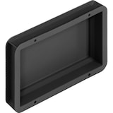 thumbnail of ESD Behälter BL, Griffleisten, schwarz, 300 x 200 x 56 mm