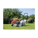 thumbnail of Tosaerba + 2 Batterie 40V + Caricabatterie, Taglio Ø43cm, 6 posizioni - Tosaerba Cordless Mulching 50L Contenitore 600 m² Giardino IKRA