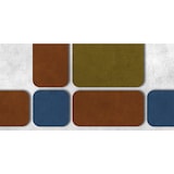 thumbnail of Noverb Design - Set 24 Pannelli Acustici Fonoassorbenti MADE IN ITALY - Poliverb Bluma B - Colore Blu 25 x 50 x 4 cm
