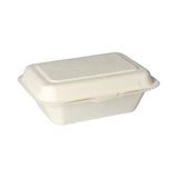 thumbnail of PAPSTAR, Menuboxen suikerriet "pure" 1-vaks 6 cm x 18 cm x 12,5 cm wit
