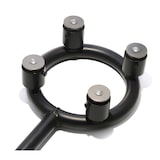 thumbnail of Hochleistungsbrenner 27 kW / Propan Turbo Hockerkocher - Gaskocher  (z.B. für Bierbrauen, Wurstkessel,  Gulaschkanone) Gasbrenner f. Kochkessel