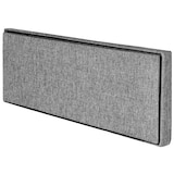 thumbnail of tectake Tabouret avec rangement pliable en polyester 110 x 38 x 38 cm - gris clair - 402239