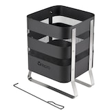 thumbnail of tepro, Design-Feuerkorb Millburn, schwarz,  42,5 x 36 cm