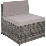 thumbnail of tectake Conjunto de muebles de ratán VERONA  gris - 404234