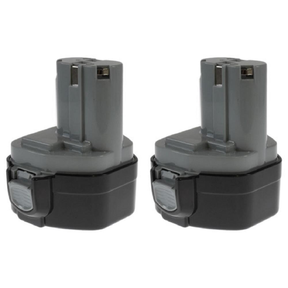 2x Akku für Makita Ni-MH 12V 3300mAh ersetzt 1220, 1222, 1233, 1234, 1235