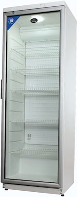 thumbnail of Gastro Kühlschrank Flaschenkühlschrank Getränkekühlschrank 350 L. 600x600x1730mm weiß