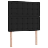 thumbnail of vidaXL Ottoman-Bett mit Matratze & LEDs Schwarz 80x200 cm Kunstleder