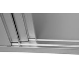 thumbnail of GastroHero Wandhängeschrank Edelstahl 1000x400 mm mit Schiebetüren AISI 201 45 kg Tragkraft Hängeschrank Küche Gastro Basic Serie