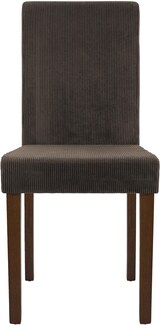 thumbnail of 2er Set Esszimmerstuhl DALAN - Cord Braun 41x47x91 cm Antik-Dunkel | Essstühle Esszimmerstühle Küchenstühle Wohnzimmerstühle