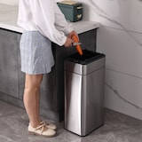 thumbnail of SVITA SE40L Sensormülleimer Abfalleimer Kücheneimer Automatik Mülleimer Silber