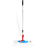 thumbnail of Hypafol rückenschonender Bodenwischer | Wischmopp-Komplettset | 90-180 cm Teleskopstiel aus Aluminium | 40 cm Mikrofaser Bezug | Fußklick-Drehgelenk