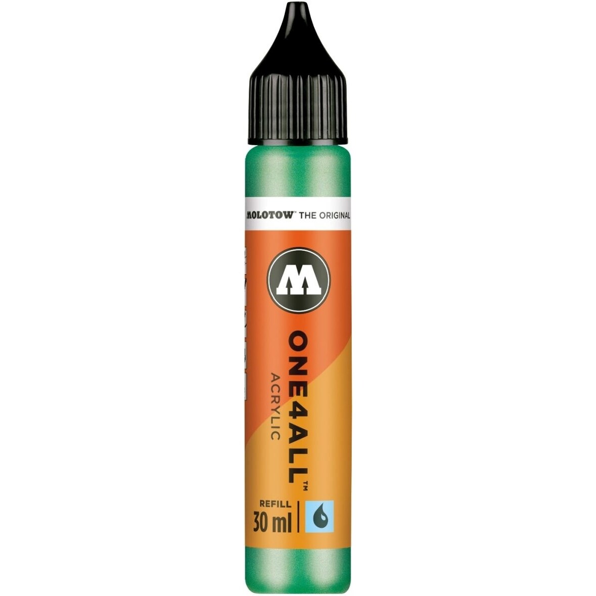 Nachfülltinte One4All für Permanentmarker 30ml metallic hellgrün