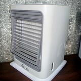 thumbnail of Ventilatore raffrescatore ad acqua cubo nebulizzatore da tavolo mini condizionatore portatile Niklas Icebox Mini