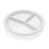 thumbnail of WAS Germany - Compartimentplaat Hamburg Systeem Set 3-delig, 3-delige onderverdeling, Ø 26 cm, porselein