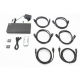 thumbnail of ACT AC7914 2-Poorts Dual HDMI 4K@60Hz KVM Switch | 2x HDMI Uit | 4x HDMI In | 2x USB-B Uit | 4x USB-A | 3,5mm Audio Uit | RS-232 | IR | Vergrendelde…