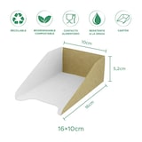 thumbnail of MONOUSO - Wafeldoos Karton 16x10cm (800 stuks)