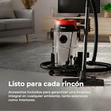 thumbnail of Aspirador Sólidos y Líquidos EVVO AE82, 1200W, 20L, Función Soplado y Filtro HEPA
