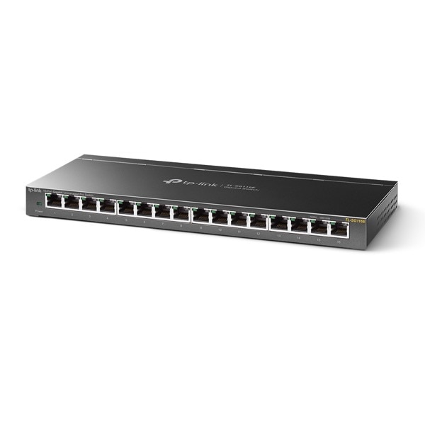 TP-LINK TL-SG116E SWITCH METAL 16 Ports GIGABIT IGMP+VLAN+QoS