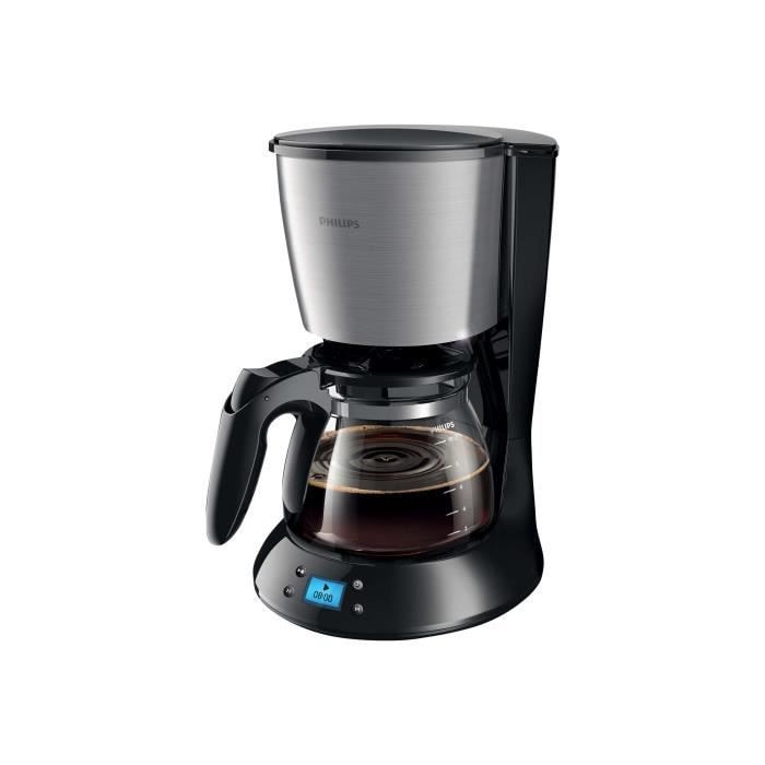 PHILIPS Cafetiere Filtre Daily Hd7459/20 - Noire Et Metal -   -
