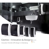 thumbnail of SENSOR Spender für Toilettensitzreinigung bis zu 2.500 Anwendungen je 1-Liter, blitzschneller Kartuschenwechsel, Blanc Cosmos : Farbe - Schwarz