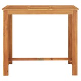 thumbnail of vidaXL 7-tlg. Gartenbar-Set Schwarz Massivholz Akazie und Poly Rattan