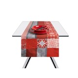 thumbnail of Excelsa Tischläufer Mandala Red Baumwolle 140Xh0,1X45 Cm Rot