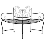 thumbnail of vidaXL Boombank 150 cm zwart staal