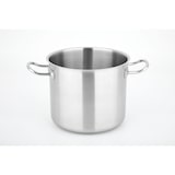 thumbnail of METRO Professional Olla para sopa con tapa, acero inoxidable, Ø 28 cm, 17 L, altura: 31.9 cm, inducción