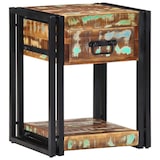 thumbnail of vidaXL Nachttisch 2 pcs Mehrfarbig 40 x 35 x 50 cm Massives Altholz