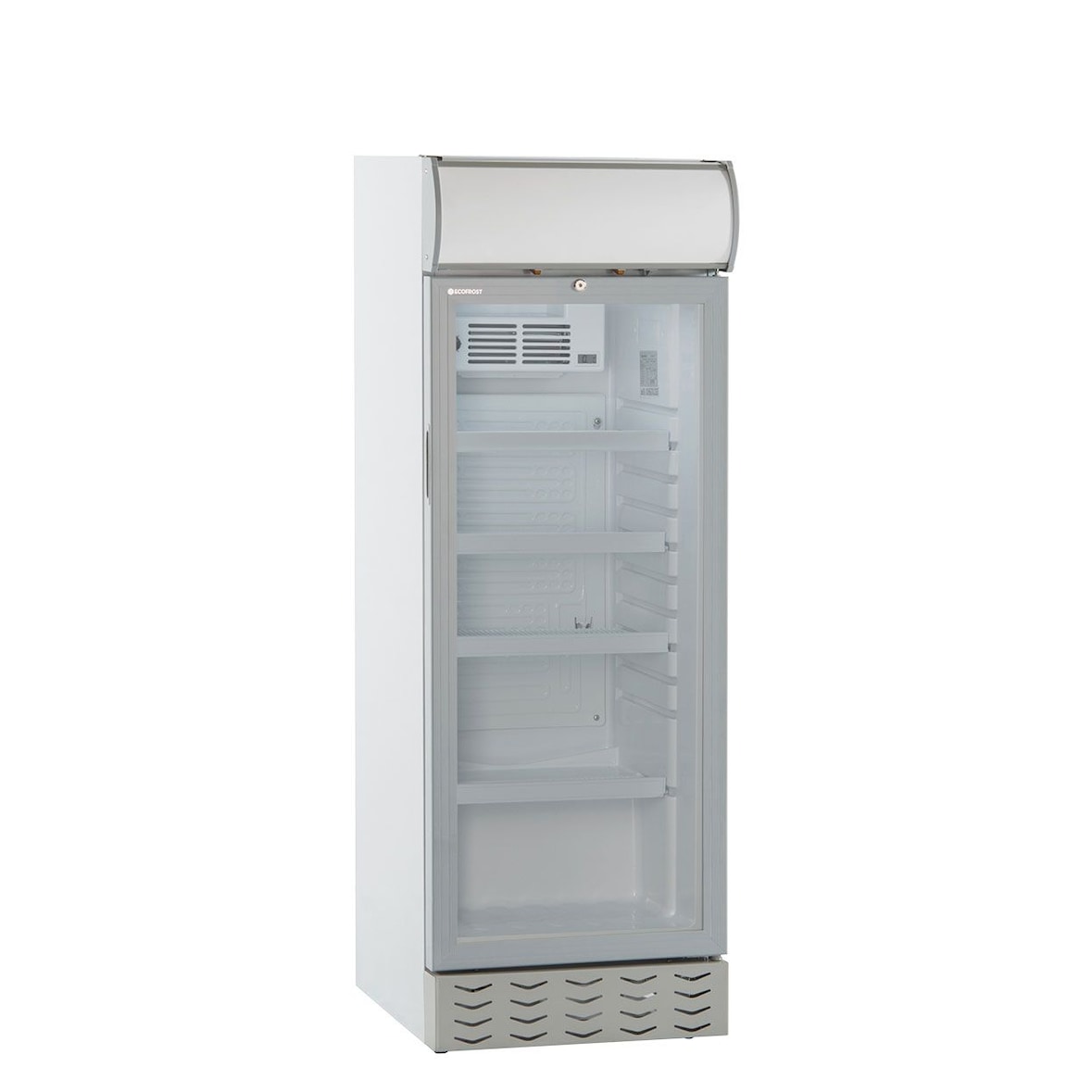 Frigo vetrina bibite statica con agitatore e termometro digitale. Temperatura 0°C / +10°C. Modello EKG270C