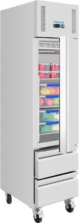 thumbnail of Polar G-Serie Einzeltür & 2 Schubladen Slimline GN Schrankkühlschrank