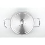thumbnail of METRO PROFESSIONAL Pan, roestvrij staal, Ø 24 cm, 4.1 L, hoogte: 10 cm, inductie