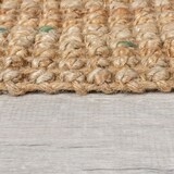 thumbnail of Jute Teppich handgewebt strapazierfähig naturfaser | 200x290cm
