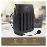 thumbnail of Amplificador de voz portátil inalámbrico altavoz recargable con micrófono, Bluetooth y radio FM