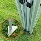 thumbnail of Scherenzelte 2x2m - mit 3 Wänden - Weiß