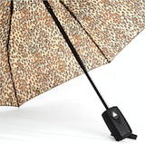 thumbnail of Taschenschirm Leopardenmuster Automatik 8 Streben Fiberglas 100 cm