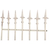 thumbnail of Décoshop26 - Lot de 2 treillis support pour plantes grimpantes décoration de jardin en métal crème vieilli 10_0003835