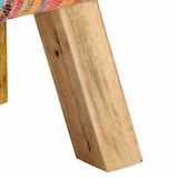 thumbnail of vidaXL Bankje 160 cm chindi stof en massief mangohout meerkleurig