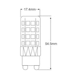 thumbnail of 5w G9 LED Leuchte Leuchtmittel Lampe aus Keramik 450 Lumen Kaltweiß