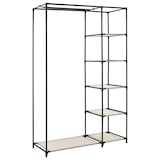 thumbnail of vidaXL Faltschränke 2 Stk. Creme 110x45x175 cm Stoff