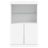 thumbnail of Helloshop26 - Buffet Sideboard Kommode Kleiderschrank Aufbewahrungsmöbel Organizer für Küche Wohnzimmer Lounge mit LED-Beleuchtung 02_0029854