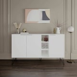 thumbnail of Dmora Credenza Dpenz, Buffet da soggiorno, Madia da salotto, Dispensa da cucina, 142x36h83 cm, Bianco