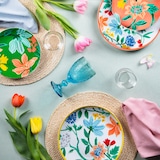 thumbnail of Excelsa set de 6 copas Ginkgo vidrio 35 cl multicolor