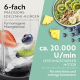 thumbnail of GOURMETmaxx Mr. Magic, 18-tlg. - mit Frischhaltedeckel - Shakes, Smoothies & Co.