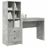 thumbnail of vidaXL Schreibtisch mit Schubladen 2 pcs Beton Grau